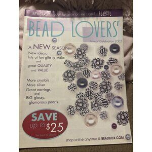 Bead Magazine Annual Celebration 2005 Magazine Brochure Book Sales Beads